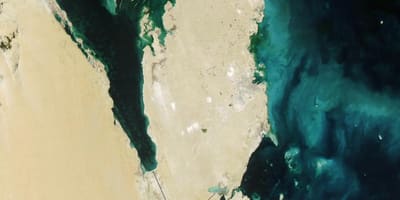 Kaart van qatar satelliet 